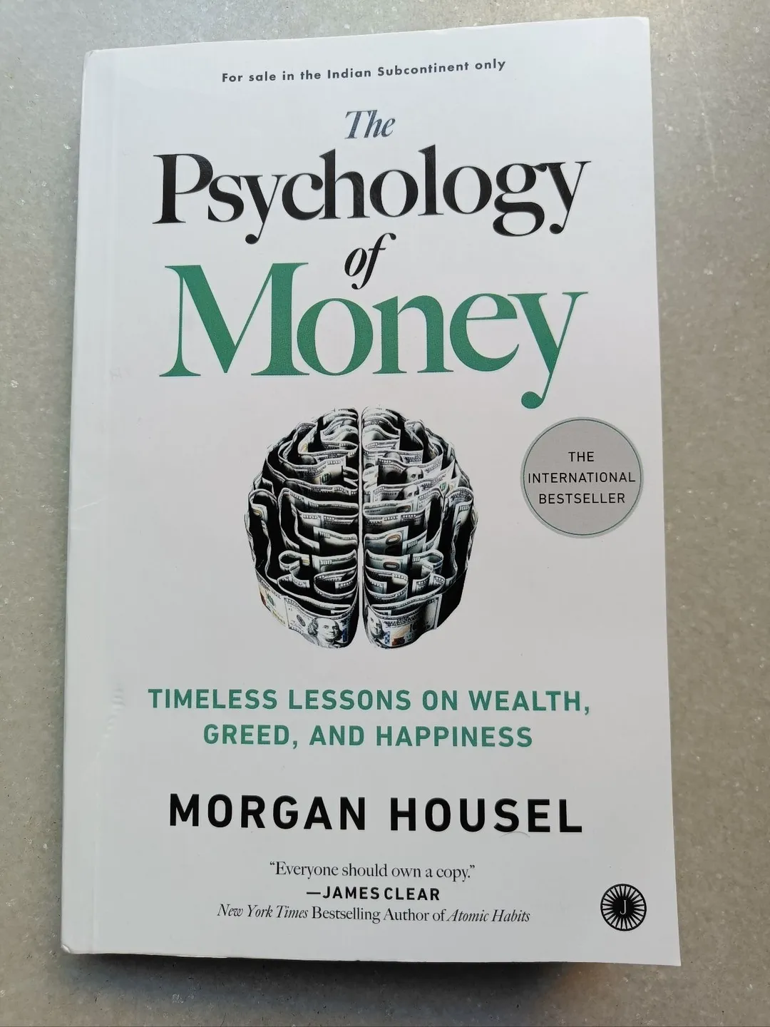 Cover of The Psychology Of Money