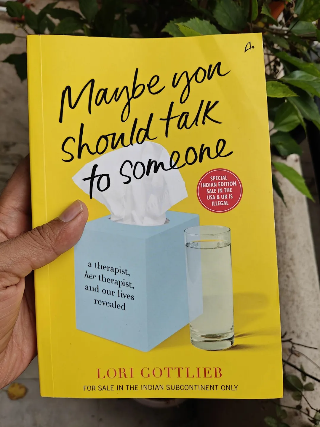 Cover of May Be You Should Talk To Someone