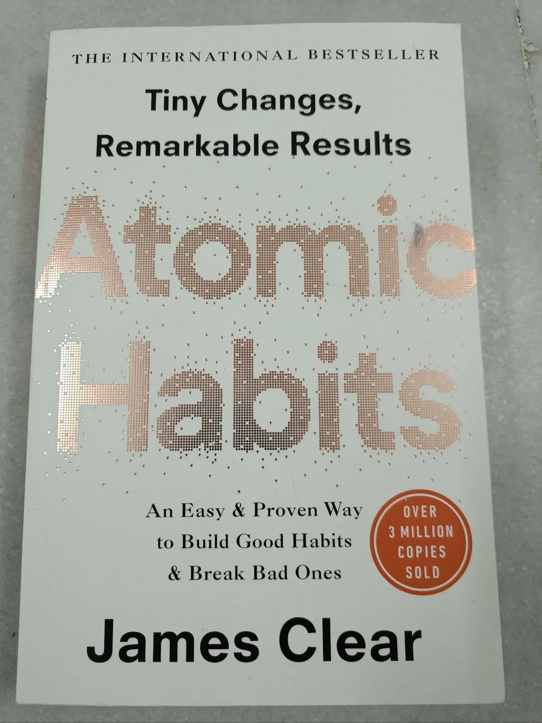Cover of Atomic Habits
